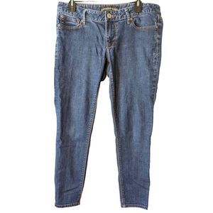 Express Jeans Legging Stella Low Rise Women's Sz10s Contrast Stitching T17